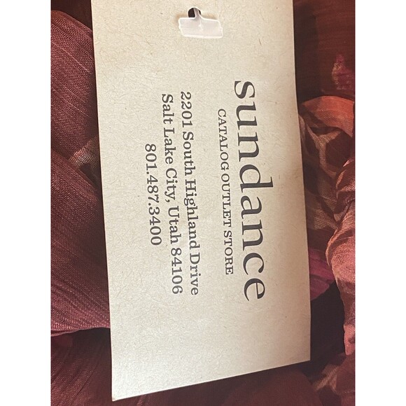 F. Sundance Dress M Floral Multicolor Long Sleeve Round Neck. NWT - Picture 7 of 8